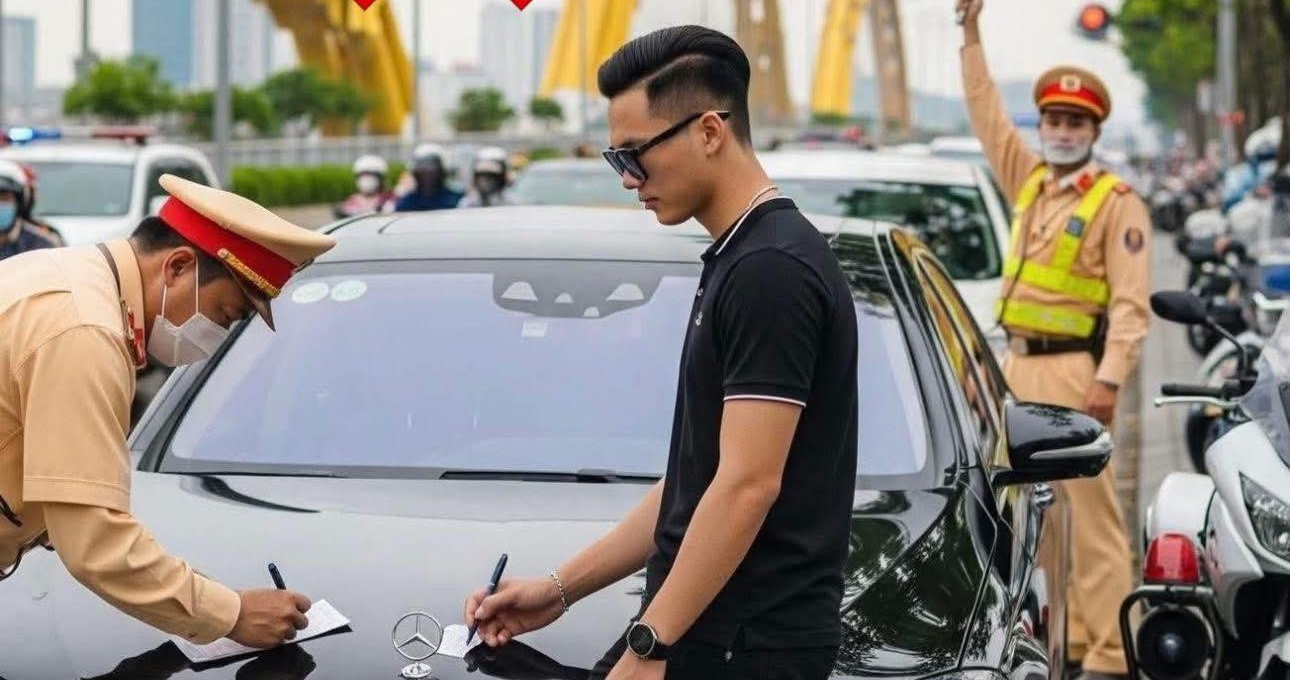 Sống ảo với ảnh AI dàn dựng vi phạm giao thông: Hậu quả thật, phạt tiền thật