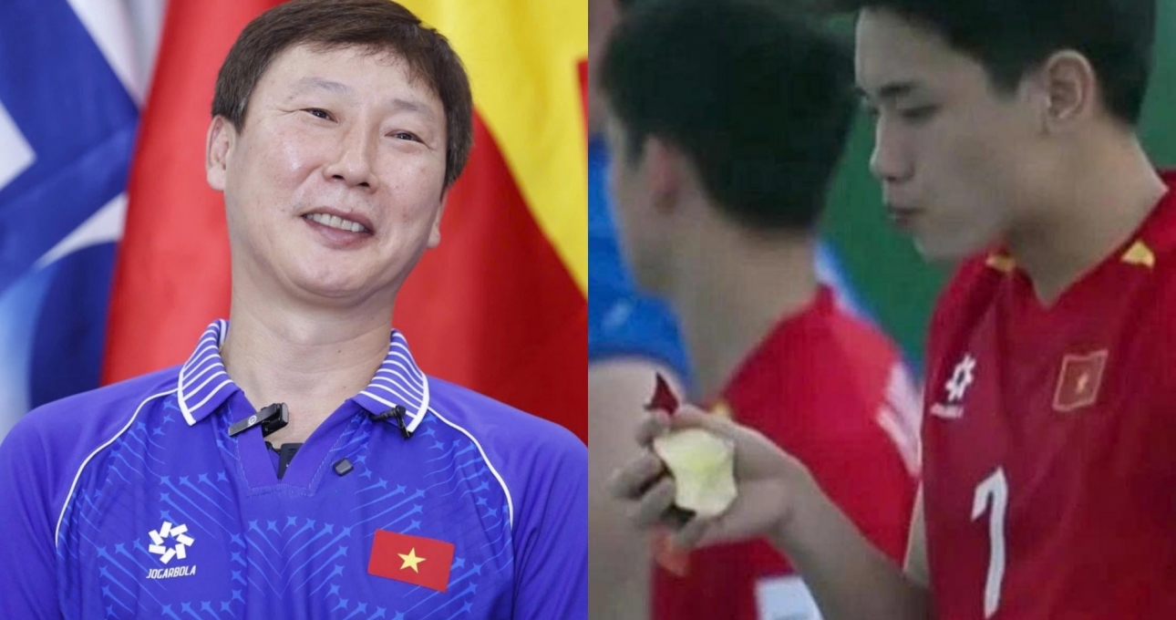 HLV Kim Sang Sik lên tiếng về khoảnh khắc Đình Bắc gây sốt