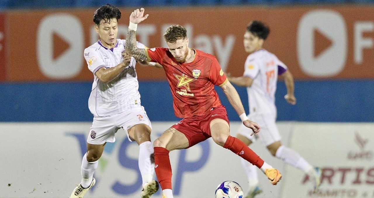 Trực tiếp Hà Tĩnh 0-1 Bình Dương: Đức Chinh ghi bàn