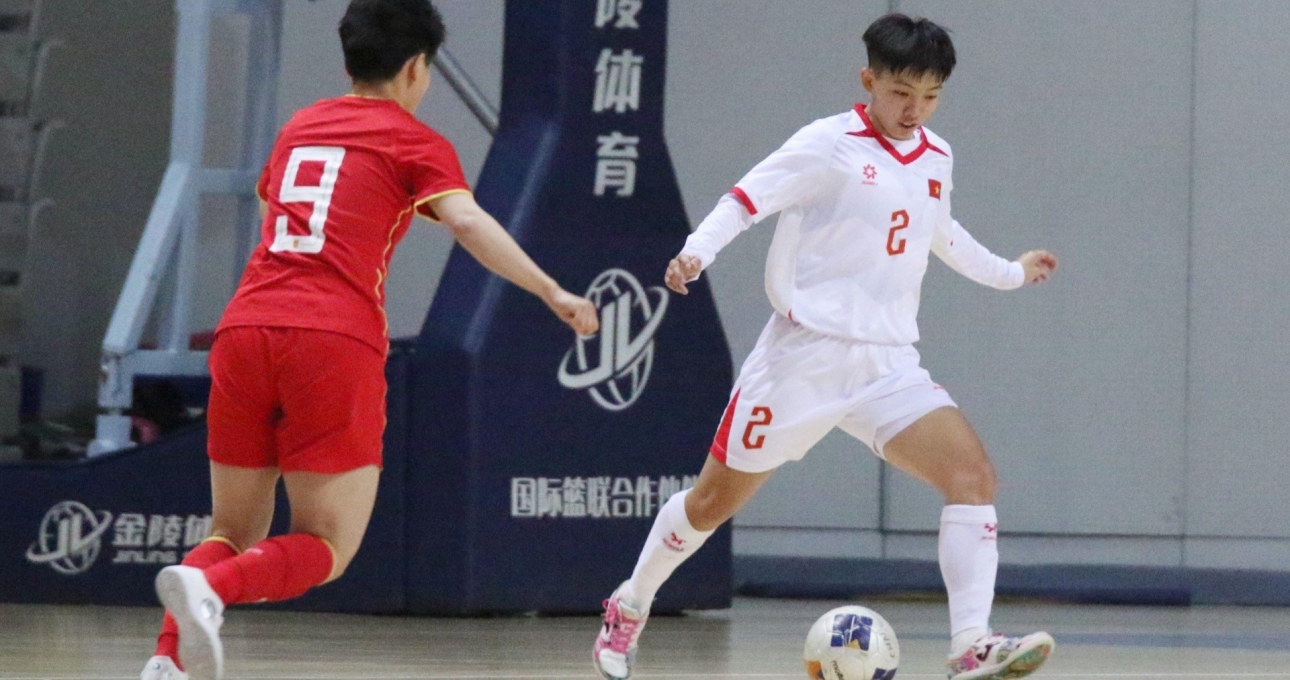 Trực tiếp futsal nữ Việt Nam 0-0 Hồng Kông: Áp đảo