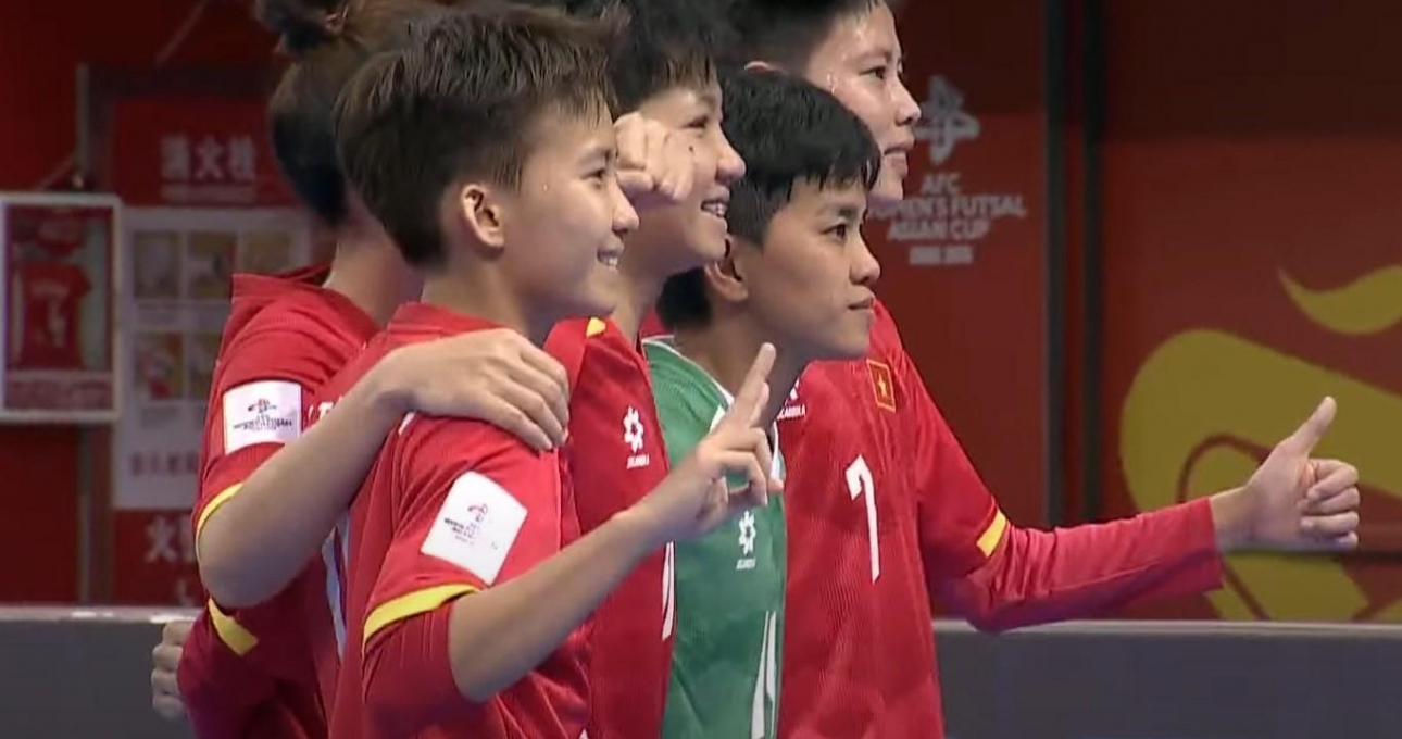 Trực tiếp futsal nữ Việt Nam 2-1 Hồng Kông: Bàn thắng liên tiếp