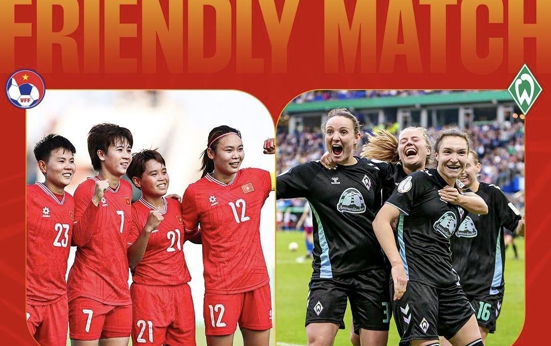Trực tiếp ĐT nữ Việt Nam vs Werder Bremen, 19h00 hôm nay 16/5