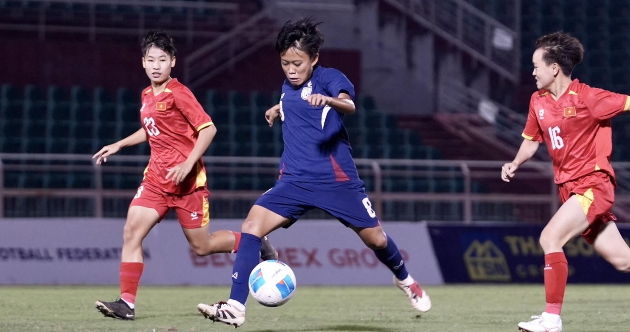 Trực tiếp U19 nữ Việt Nam 1-1 Thái Lan: Kịch tính
