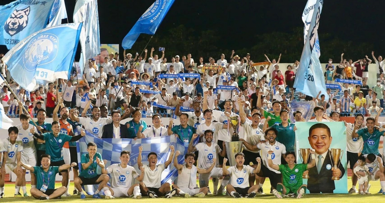 CLB Nam Định chơi lớn cho trận nâng cúp V-League