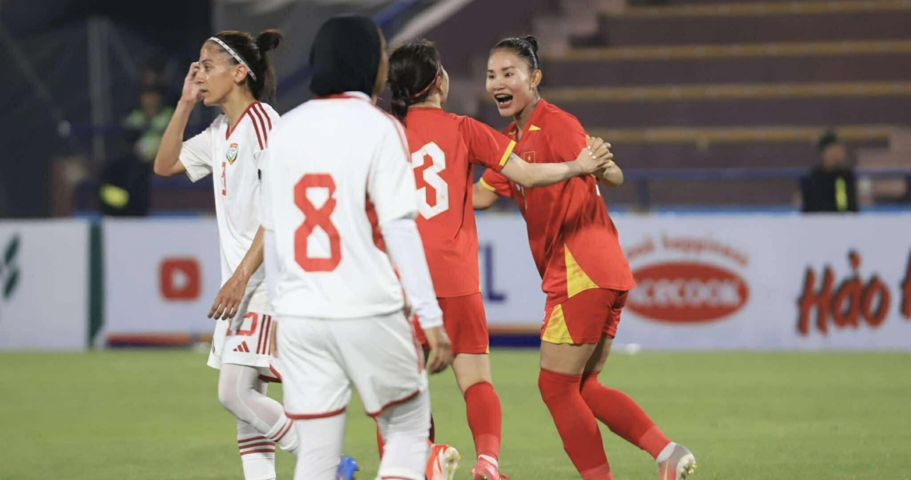 Trực tiếp nữ Việt Nam 2-0 UAE: Nhân đôi cách biệt