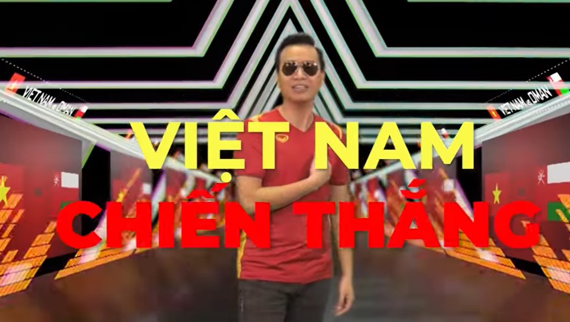 VIDEO: BLV Tạ Biên Cương 'rap cực chất' cổ vũ ĐT Việt Nam