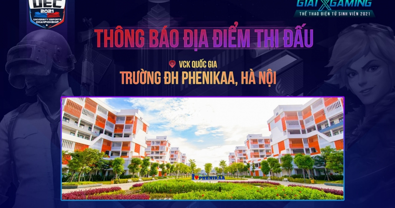 Lộ diện địa điểm thi đấu hoành tráng của giải Vô địch Thể thao điện tử Sinh viên VIRESA Mùa Xuân 2021