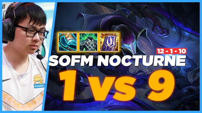 VIDEO: SofM 1 vs 9 với Nocturne đi rừng tại rank Hàn