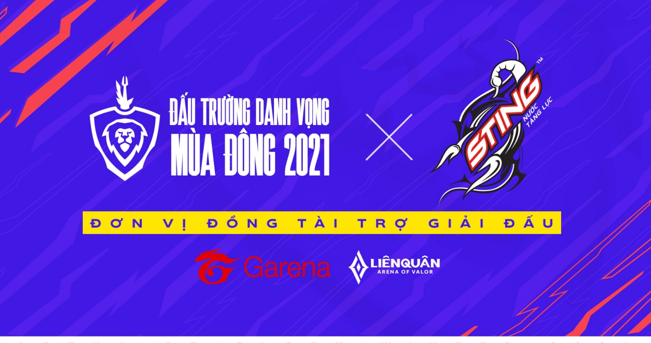 Liên Quân Mobile: Sting sẽ là nhà tài trợ nước uống chính thức tại ĐTDV Mùa Đông 2021