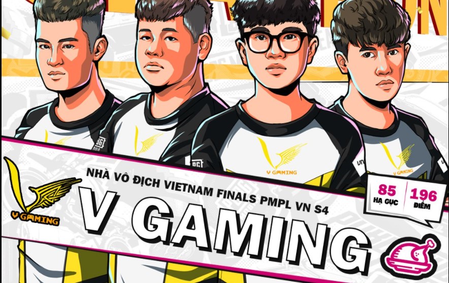 PUBG MOBILE Pro League Việt Nam S4 (PMPL VN S4): V Gaming lên ngôi vô địch VN Finals