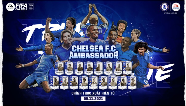 FIFA Online 4 ra mắt mùa thẻ Chelsea FC Ambassador dành riêng cho fan của The Blues