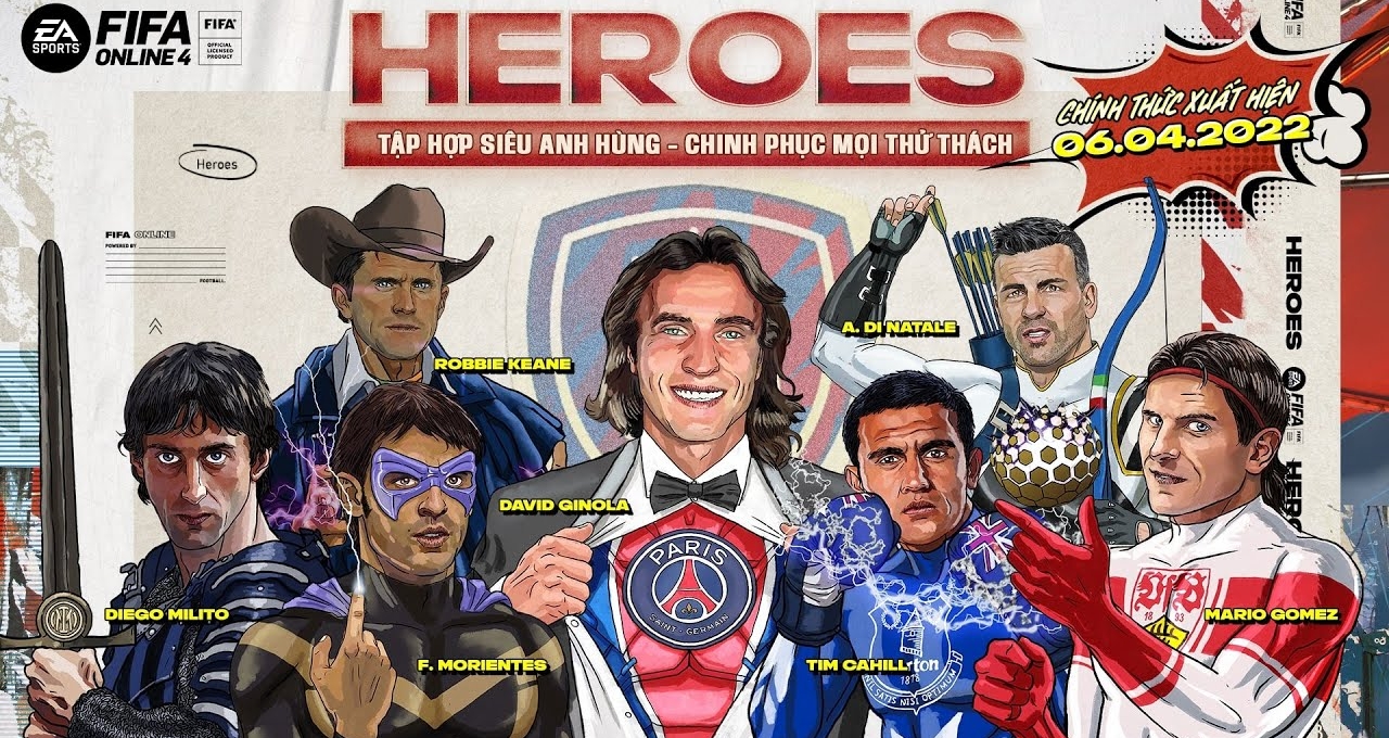 FIFA Online 4 ra mắt mùa thẻ mới 'Heroes'