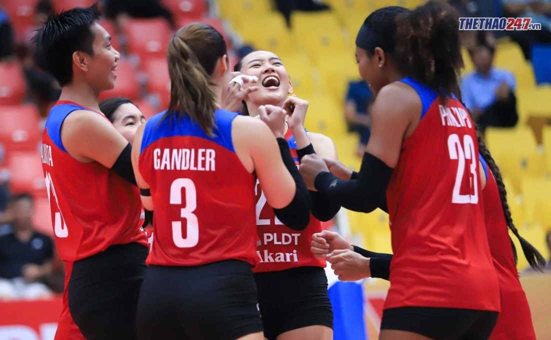 Trực tiếp bóng chuyền nữ Philippines vs Úc 14h00 ngày 1/7