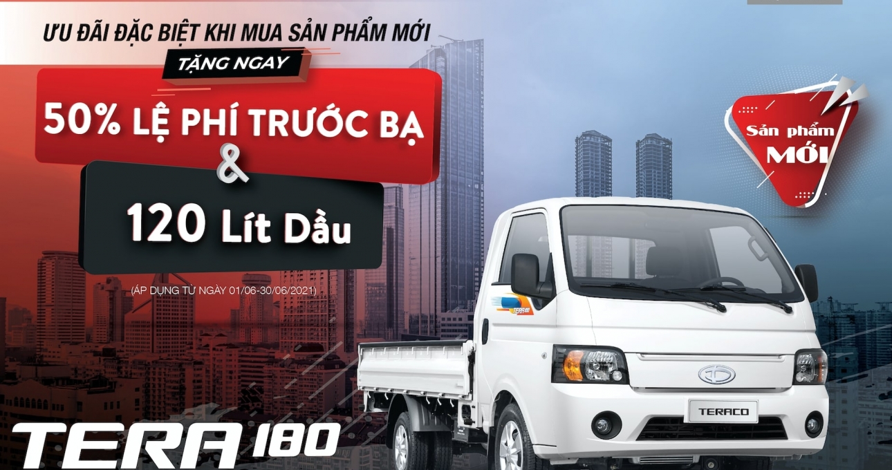 Daehan Motors khuấy động phân khúc tải nhẹ dưới 2 tấn với siêu 'chiến binh' Tera180 & Tera150