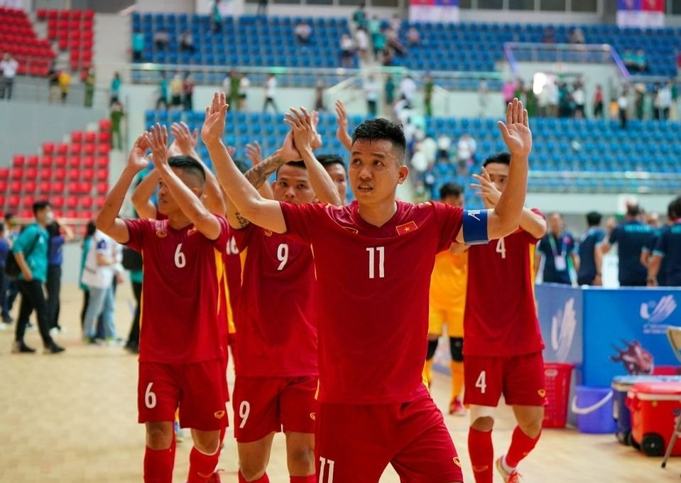 'Hủy diệt' Malaysia, ĐT futsal Việt Nam tiến thêm một bước đến HCV SEA Games 31