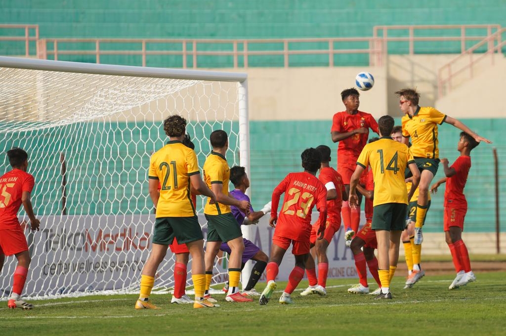 Tấn công hiệu quả, Myanmar gây bất ngờ lớn trước Australia tại giải U16 ĐNÁ