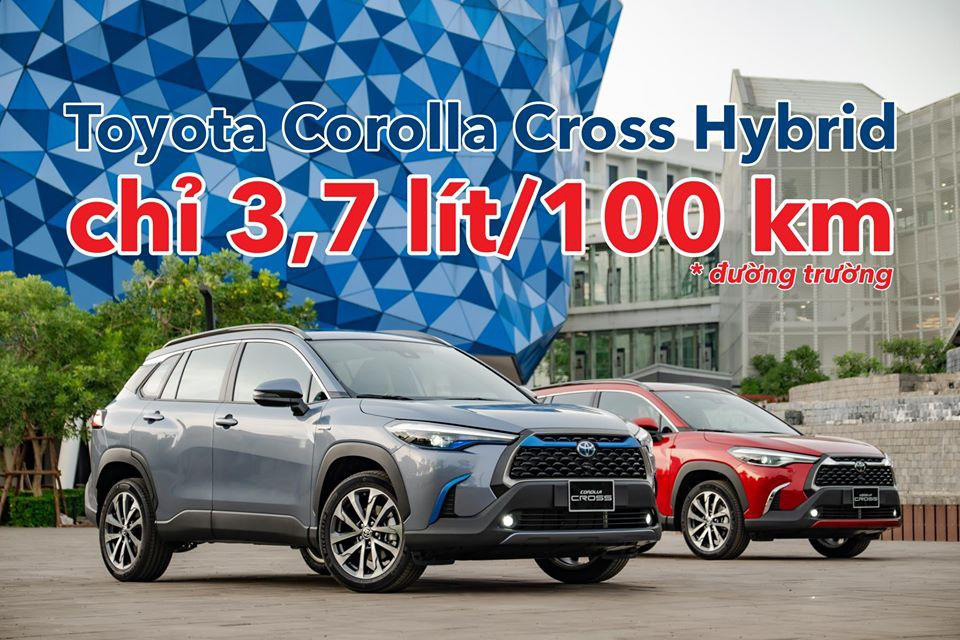 Toyota Corolla Cross 2021 gây sốc với độ 'ăn xăng' ít kỷ lục