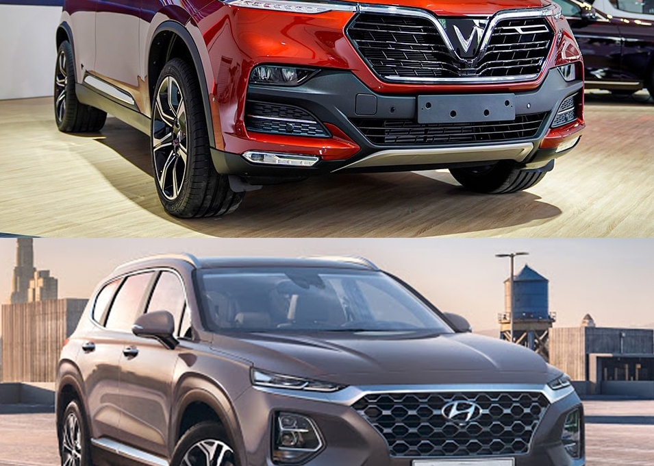 So sánh VinFast Lux SA2.0 và Hyundai SantaFe 2021: Chọn xe Việt hay xe Hàn?