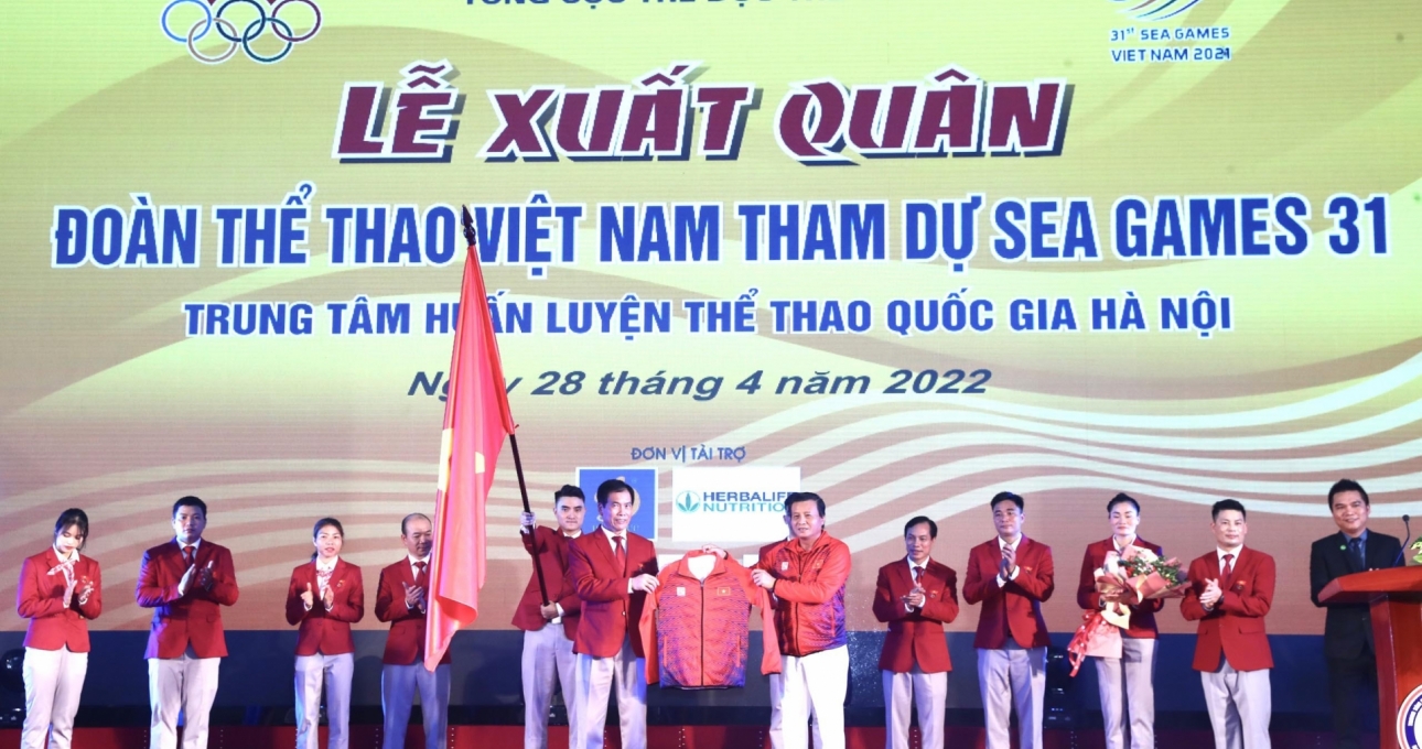 Đoàn Thể thao Việt Nam làm Lễ xuất quân dự SEA Games 31, đặt mục tiêu nhất toàn đoàn