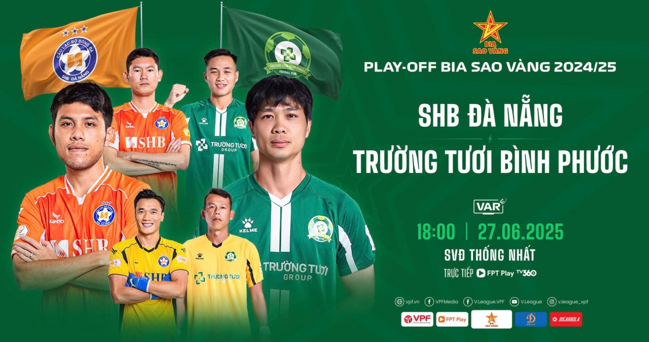 Trực tiếp Bình Phước vs Đà Nẵng, 18h00 hôm nay 27/6