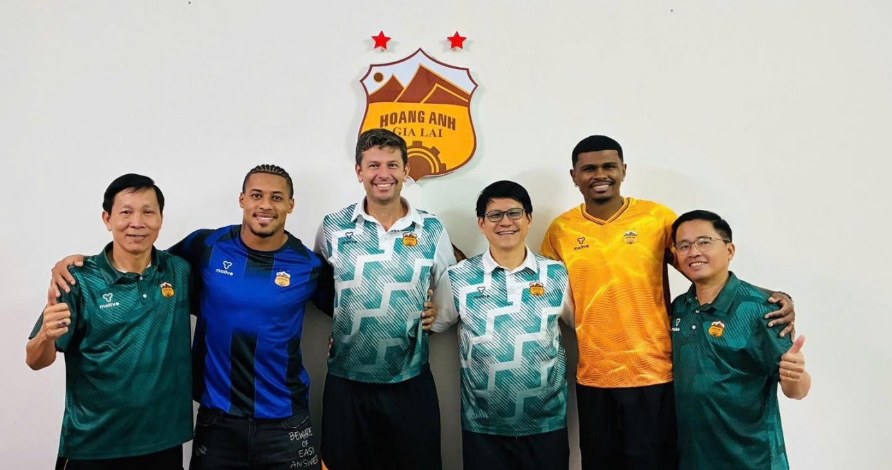 HAGL ký hợp đồng với 2 cầu thủ Brazil