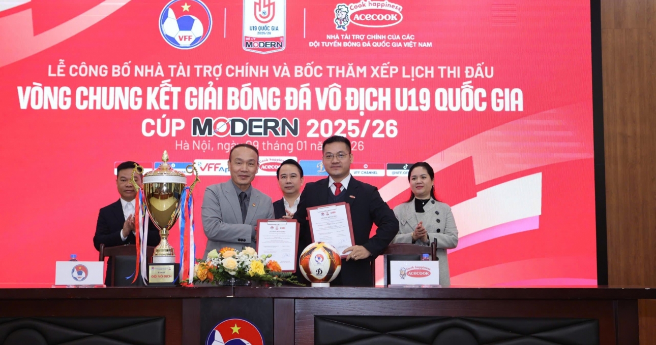 Công an TPHCM chung bảng Hà Nội tại VCK U19 Quốc gia 2025/26