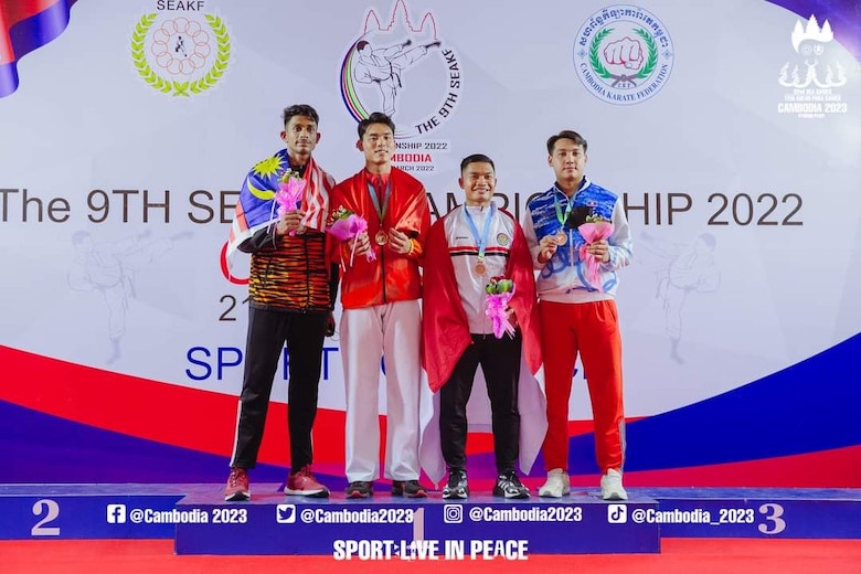 Karate Việt Nam dẫn đầu đoàn đua vô địch Đông Nam Á