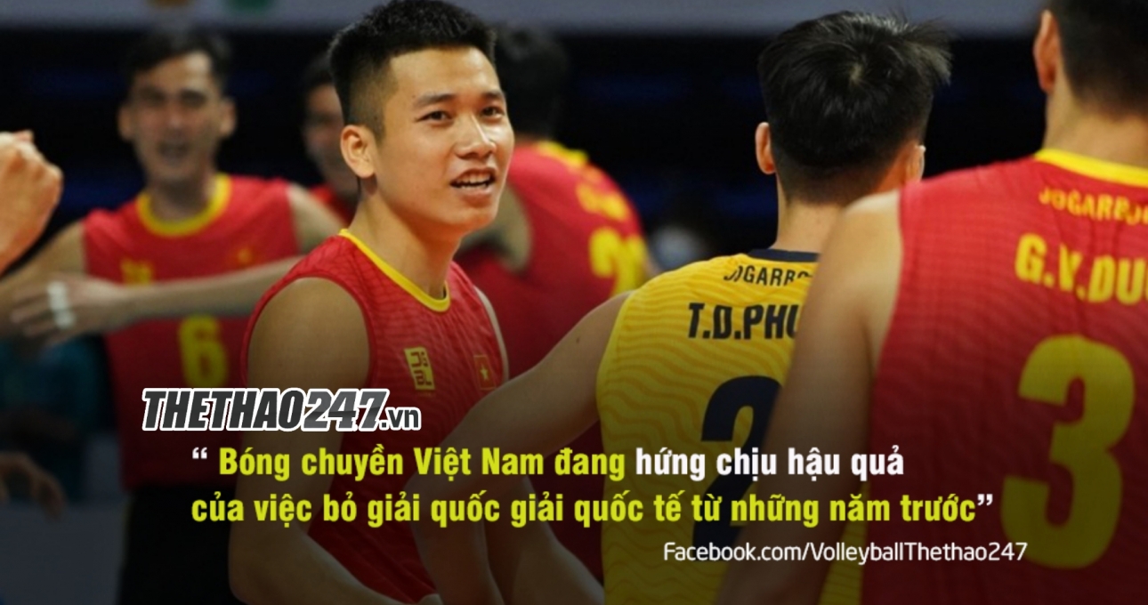 Việt Nam 'không đủ điều kiện' dự Cúp bóng chuyền nam Châu Á 2022