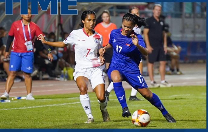 VIDEO: ĐT nữ Philippines 5-0 Campuchia (Bảng A SEA Games 31)