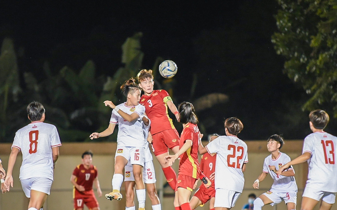Việt Nam thắng 5-0 ở giải AFF Cup nữ