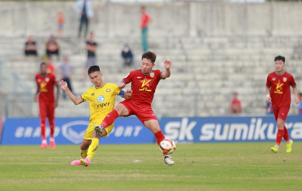 Trực tiếp Thanh Hóa 1-1 Hà Tĩnh: A Mít gỡ hòa đẹp mắt