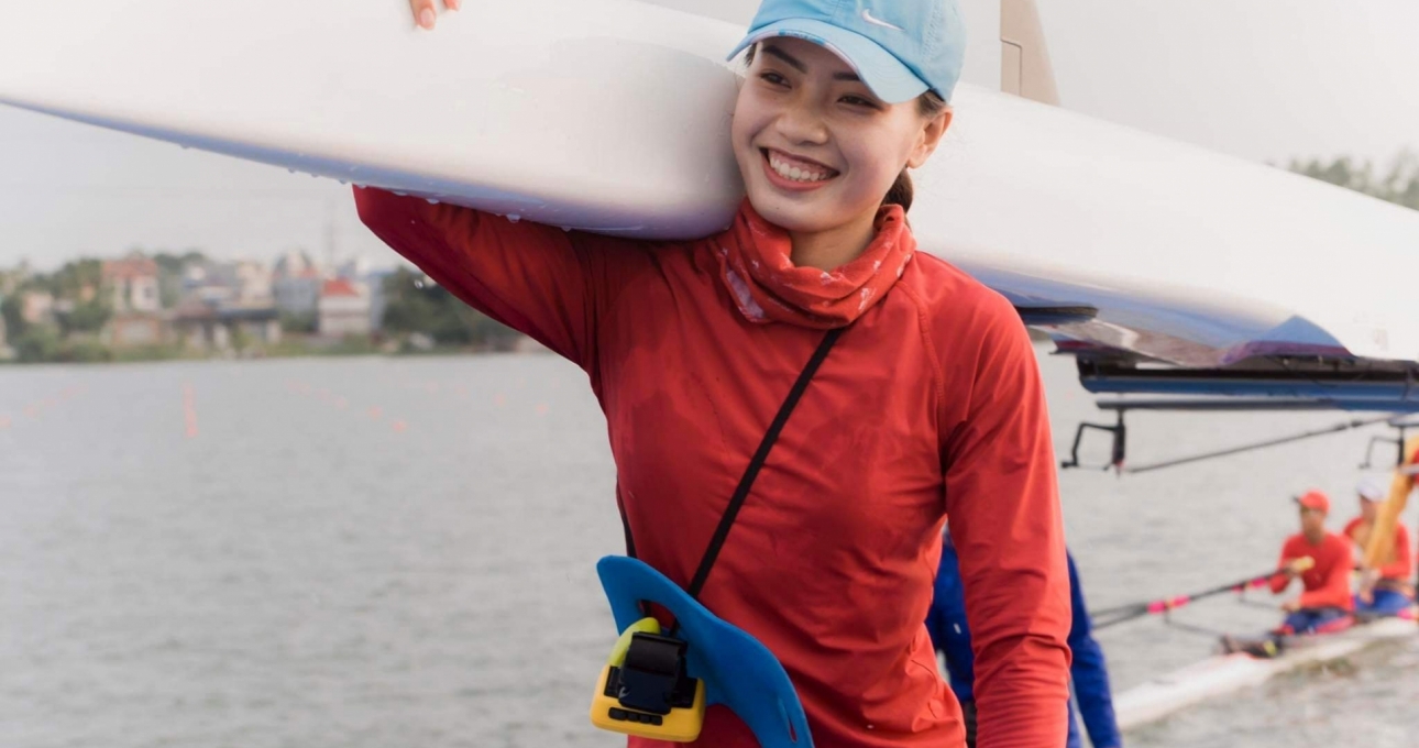 HCV SEA Games 31 Dư Thị Bông: Đã có một VĐV bóng chuyền nếu như không có Rowing
