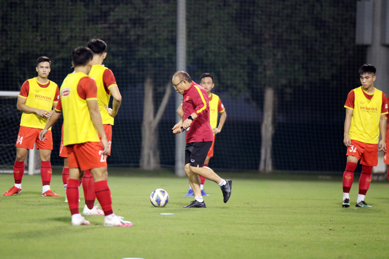 U23 Việt Nam tích cực tập luyện trước thềm trận đấu với Kyrgyzstan