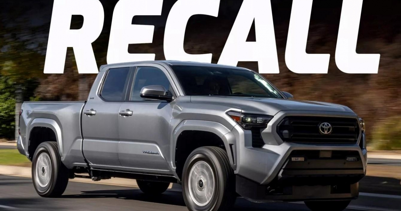 Bán tải Toyota Tacoma 2024 bị triệu hồi do lỗi hệ thống phanh