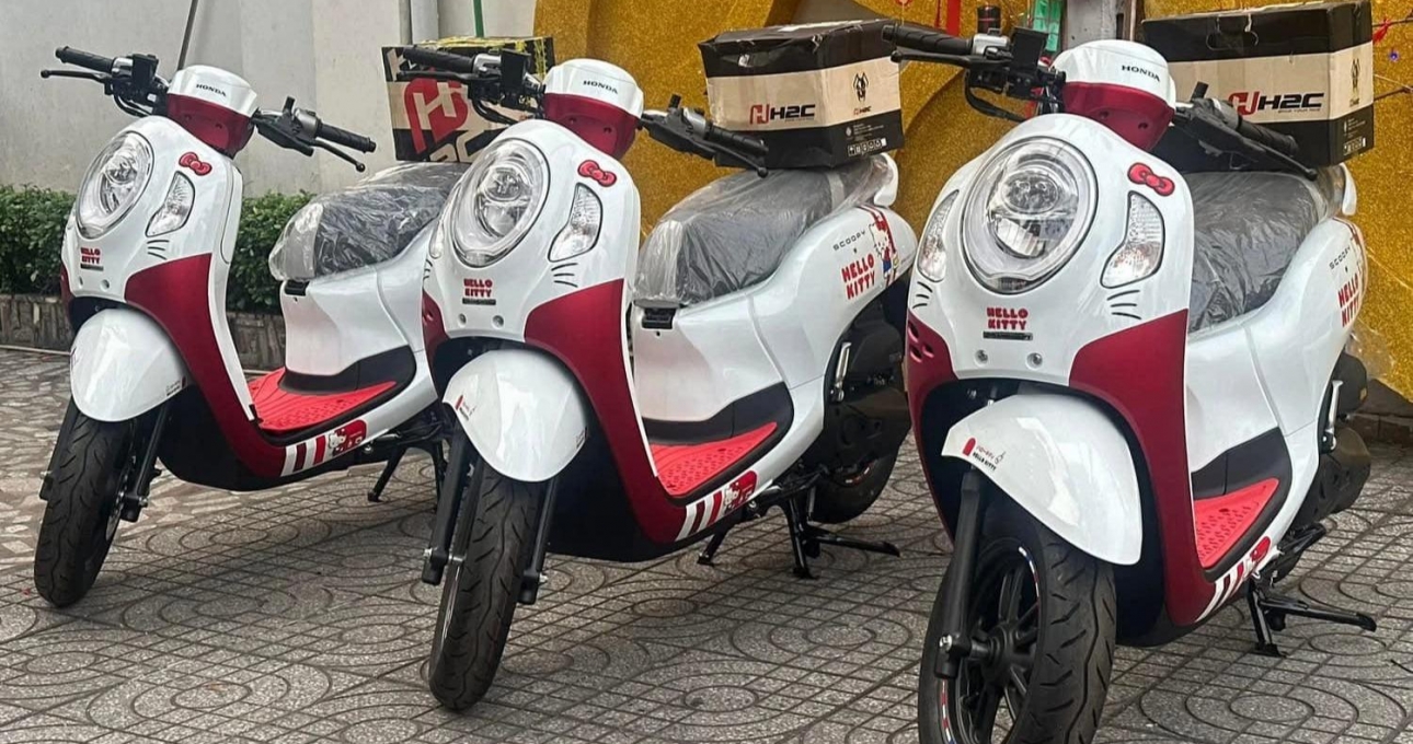 Honda Scoopy phiên bản giới hạn có giá gần 90 triệu đồng tại Việt Nam