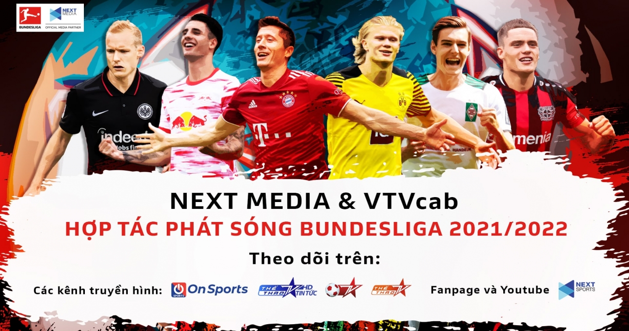 Next Media hợp tác cùng VTVCab phát sóng Bundesliga 2021/2022
