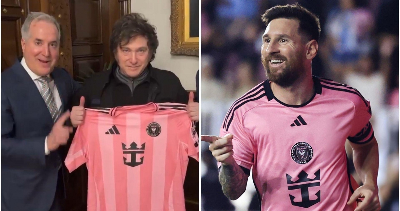 Messi tặng quà cho tổng thống Argentina