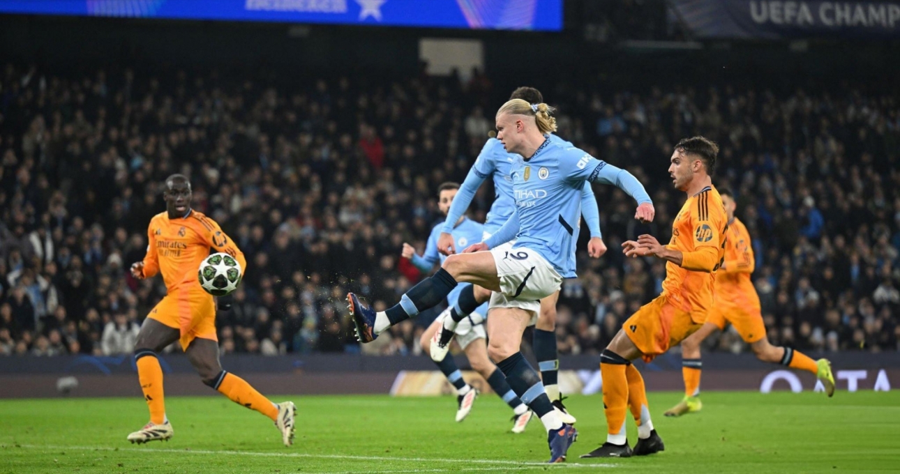 Trực tiếp Man City 1-0 Real Madrid: Haaland nổ súng