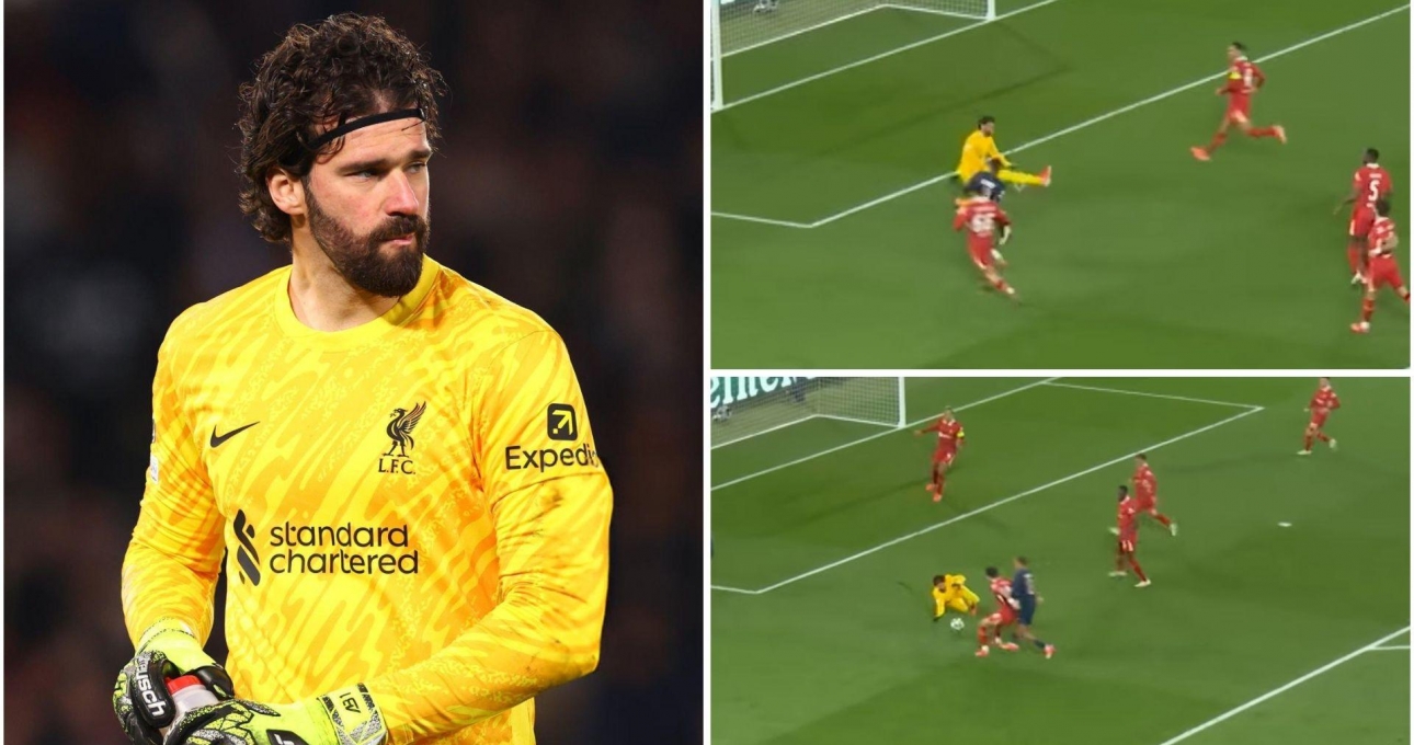 Alisson 'quay chong chóng' cứu thua cho Liverpool trước PSG