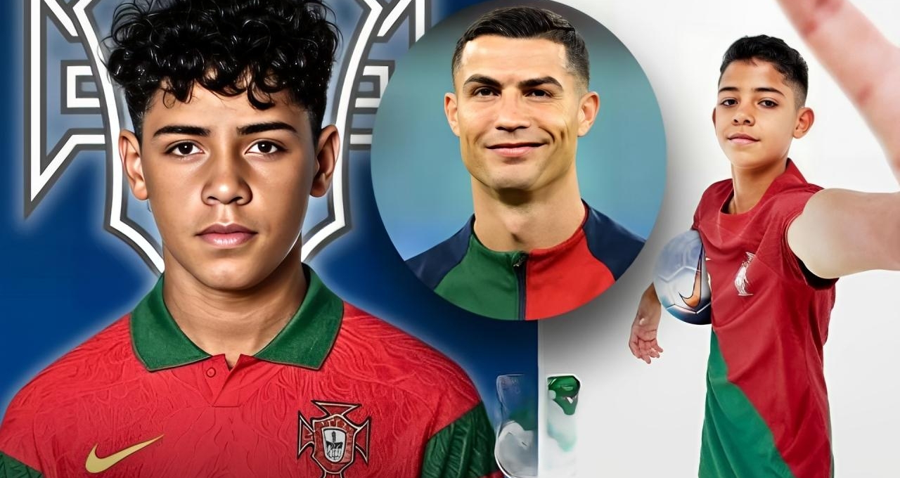 Ronaldo nói 4 từ trong ngày con trai lên tuyển Bồ Đào Nha
