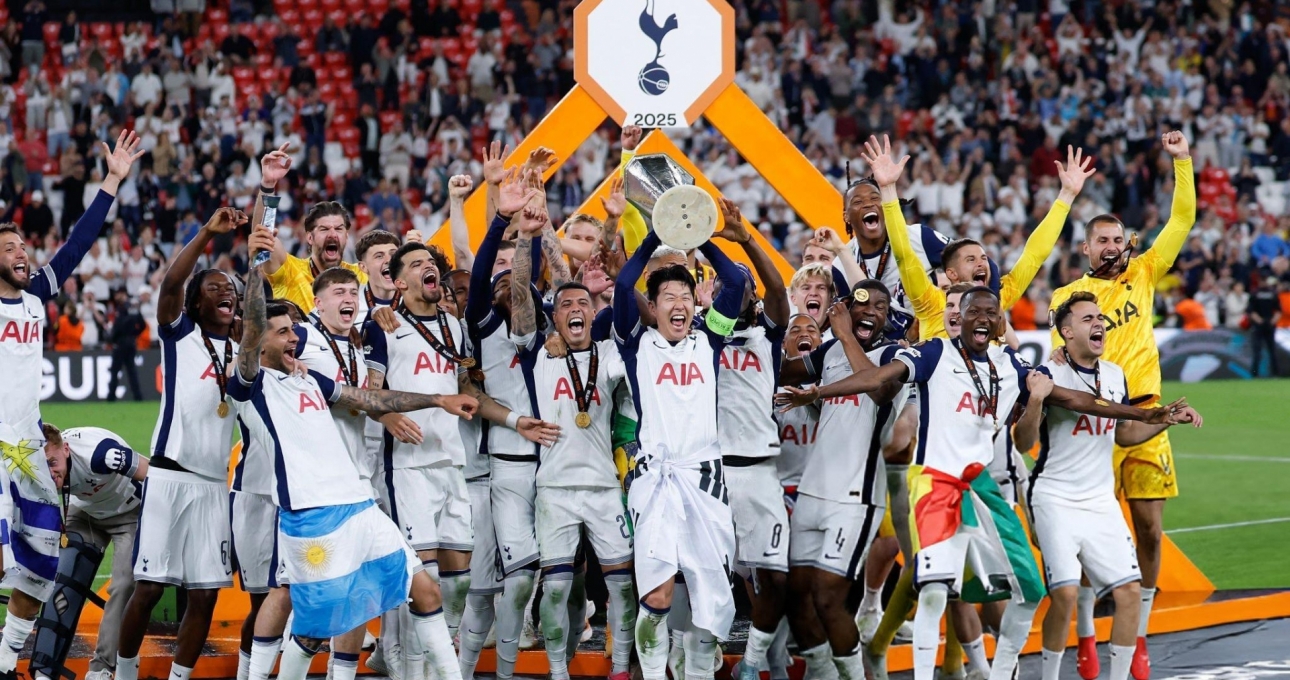 Hạ MU, Tottenham vô địch Europa League mùa 2024/25