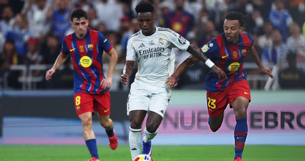 Trực tiếp Barcelona 2-2 Real Madrid: Thế trận căng thẳng