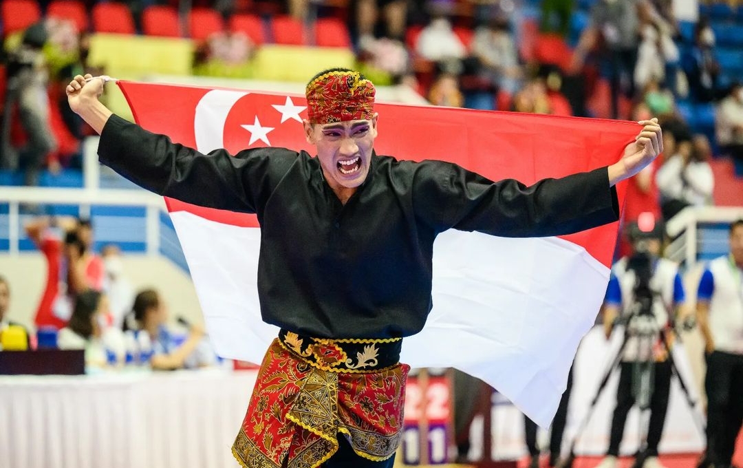 Vua Pencak Silat Singapore bật khóc khi lần đầu giành vàng SEA Games
