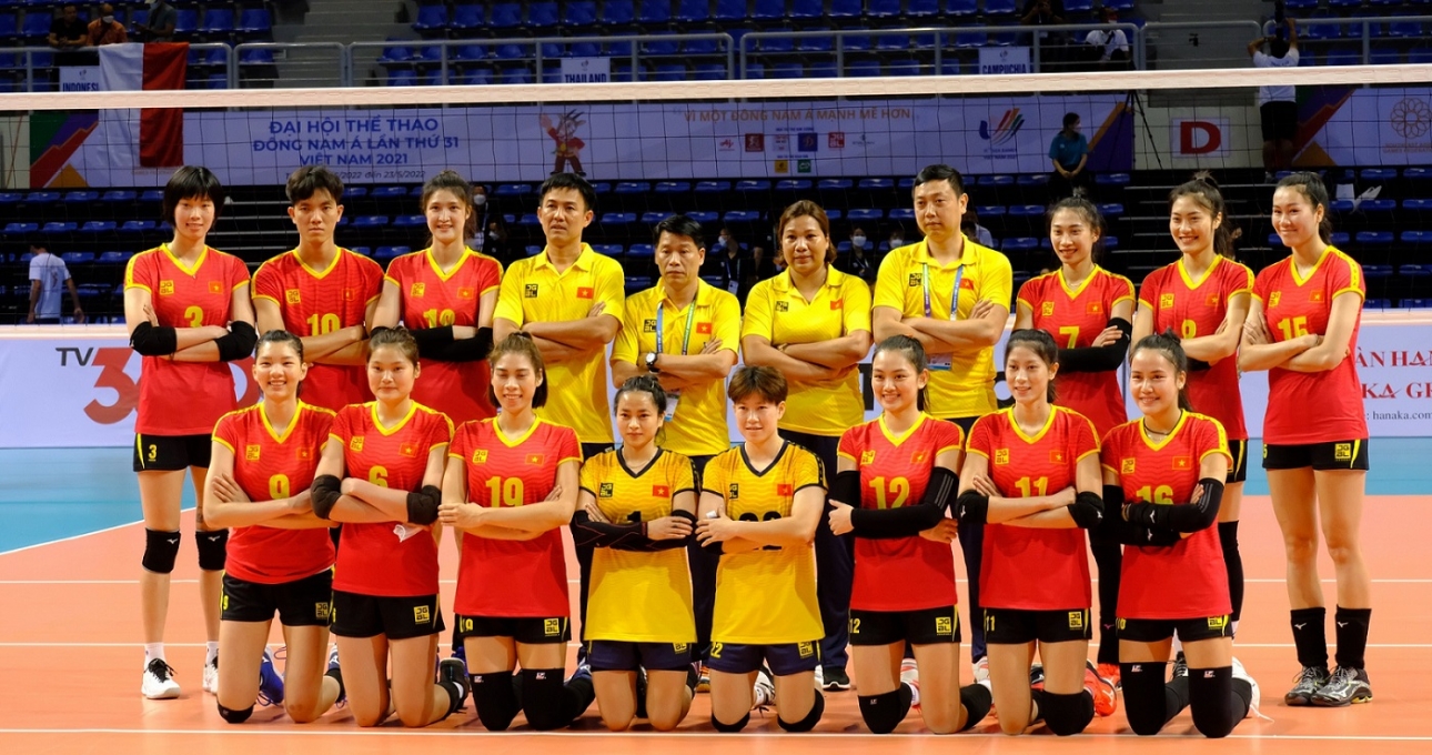 Danh sách ĐT bóng chuyền nữ Việt Nam dự Cúp Châu Á - AVC Cup 2022
