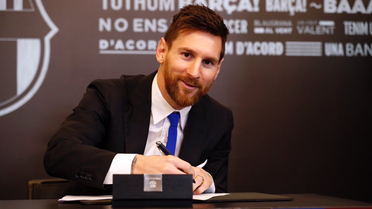 Chốt lương “khủng”, Messi ký hợp đồng 350 triệu euro với ông lớn