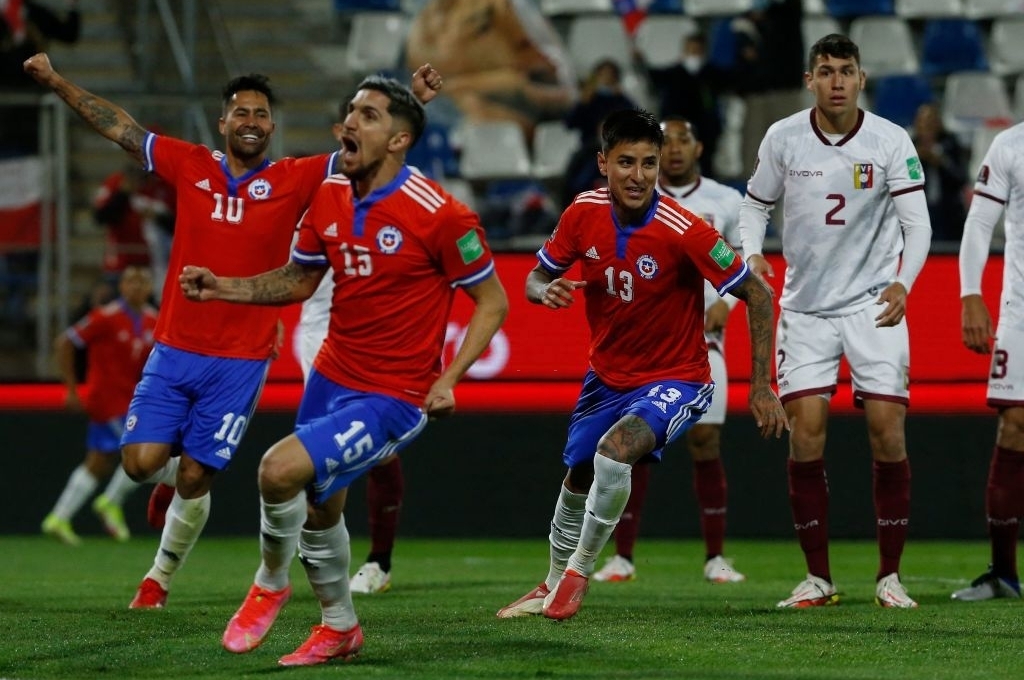 Chile thắng trận thứ hai liên tiếp tại Vòng loại World Cup 2022