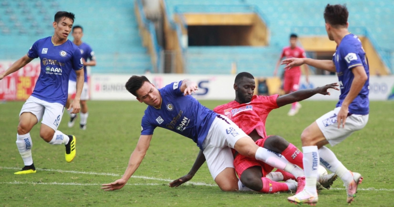 Highlights Hà Nội 3-1 Sài Gòn (Vòng 12 V-League 2021)