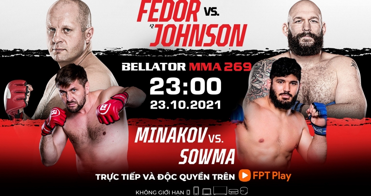 Sự kiện Bellator MMA 269: Khi Bellator MMA quyết định đặt chân đến “thánh địa” võ tổng hợp của thế giới