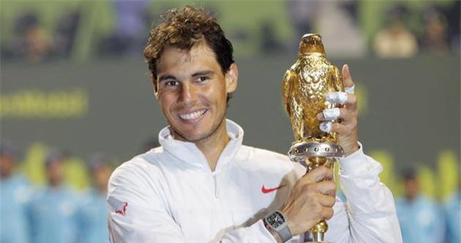 Thắng nhọc Monfils, Nadal lên ngôi vô địch Qatar Open 2014