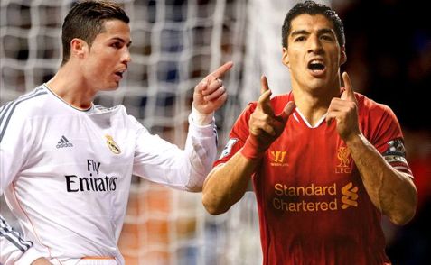 Chiếc giày vàng châu Âu 2014: Ronaldo đuổi kịp Suarez